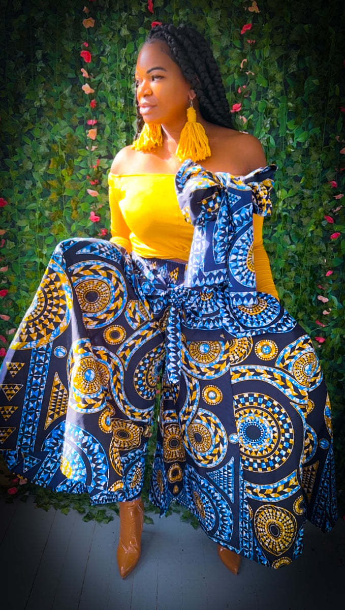 Sunshine and Blue Sky Palazzo Pants – C&L fine Goods Boutique